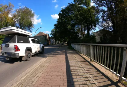 Streckenfoto bei Kilometer 8,4