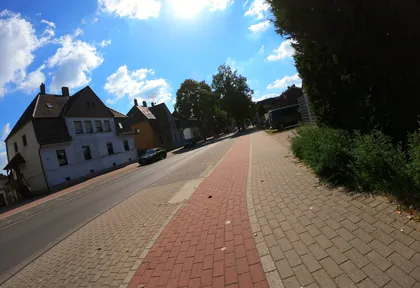 Streckenfoto bei Kilometer 22,9
