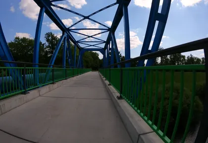 Streckenfoto der Route Dorsten, Kanal und Lippe