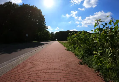 Streckenfoto bei Kilometer 22,2