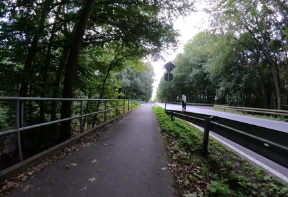 Streckenfoto bei Kilometer 6,8