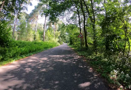 Streckenfoto bei Kilometer 4,4