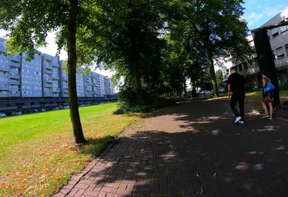 Streckenfoto bei Kilometer 10,8