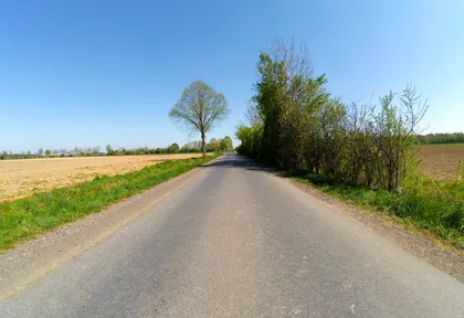 Streckenfoto bei Kilometer 21,2