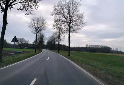 Streckenfoto bei Kilometer 6,7