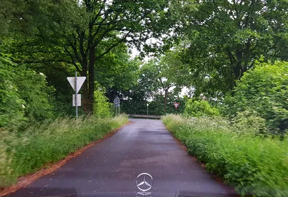 Streckenfoto bei Kilometer 8,8