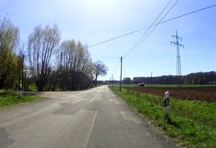 Streckenfoto bei Kilometer 34,8