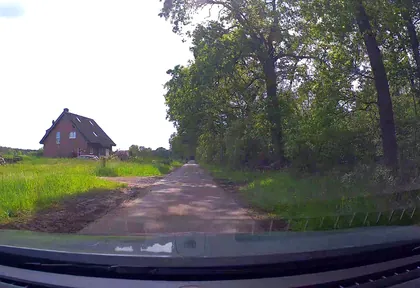 Streckenfoto bei Kilometer 43,8