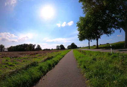 Streckenfoto bei Kilometer 30