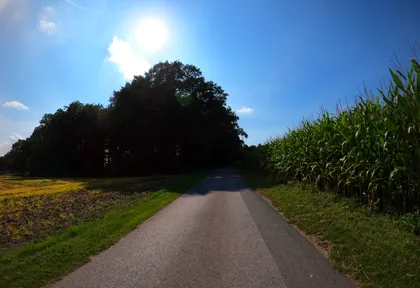 Streckenfoto bei Kilometer 26,2