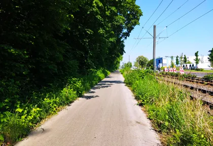 Streckenfoto der Route Düsseldorf, Benrath und Schloss