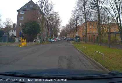 Streckenfoto bei Kilometer 8,6