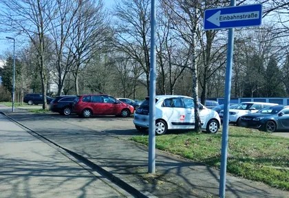 Streckenfoto bei Kilometer 18,8