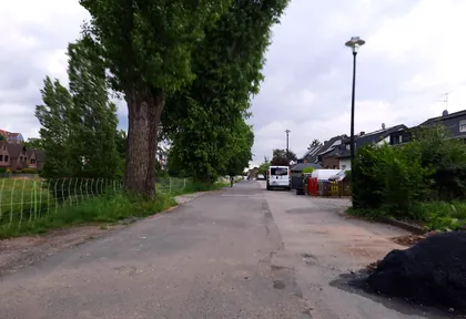 Streckenfoto bei Kilometer 16,7