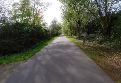 Streckenfoto der Route Duisburg, Emscher und Rotbach