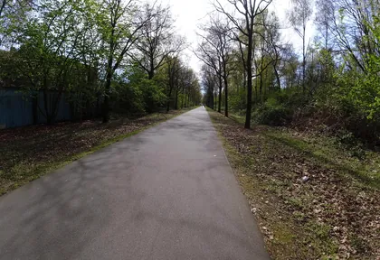 Streckenfoto bei Kilometer 1,2
