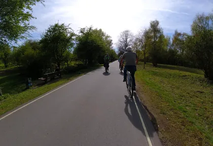 Streckenfoto bei Kilometer 0,4