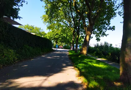 Streckenfoto bei Kilometer 19,7