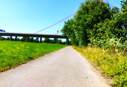 Streckenfoto bei Kilometer 19