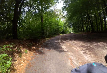 Routefoto bij kilometer 23,8