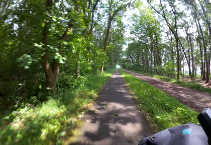 Routefoto bij kilometer 13,2