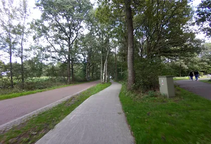 Routefoto bij kilometer 32,2