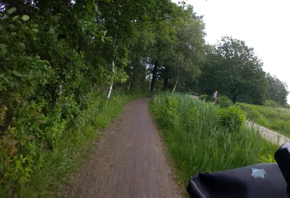 Routefoto bij kilometer 29,4