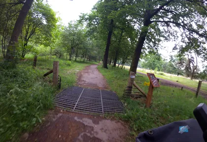 Routefoto bij kilometer 26,4