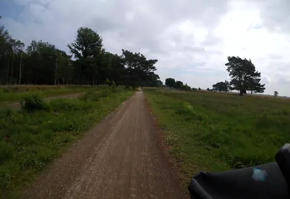 Routefoto bij kilometer 28,6