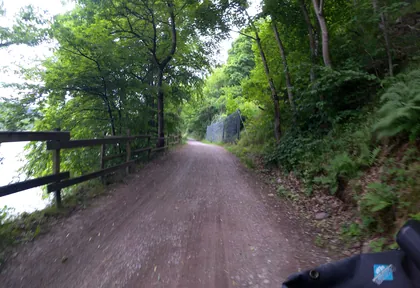 Streckenfoto bei Kilometer 2,2