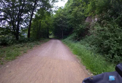 Streckenfoto bei Kilometer 2