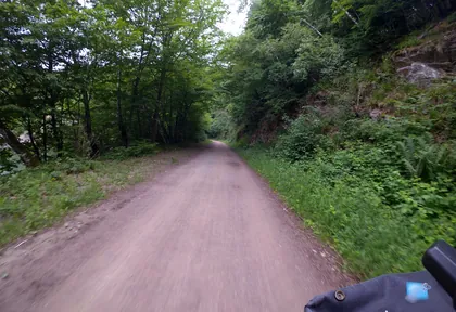 Streckenfoto bei Kilometer 0,4