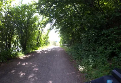 Streckenfoto bei Kilometer 8,6