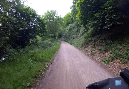 Streckenfoto bei Kilometer 1,2