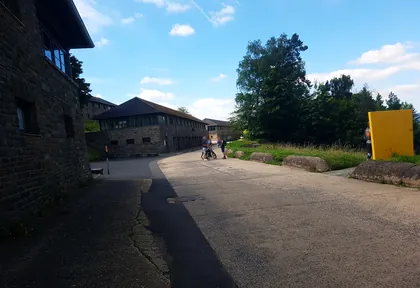 Streckenfoto bei Kilometer 23,2