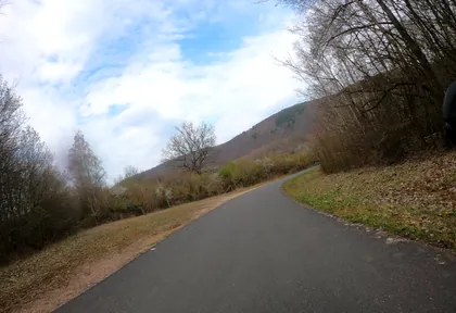 Streckenfoto bei Kilometer 23,7