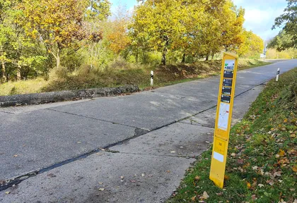 Streckenfoto bei Kilometer 22,4