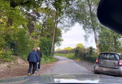 Streckenfoto bei Kilometer 27,4