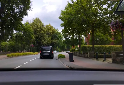 Streckenfoto bei Kilometer 13,6