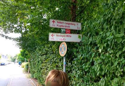 Streckenfoto bei Kilometer 12,5