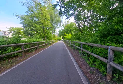 Streckenfoto der Route Essen, Schloss Baldeney und Aussichtspunkte