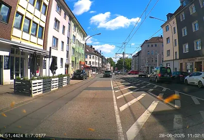 Streckenfoto bei Kilometer 21,6