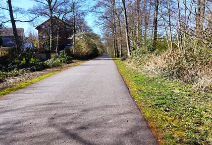 Streckenfoto bei Kilometer 4