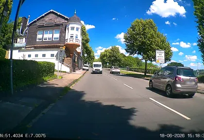 Streckenfoto bei Kilometer 16,4