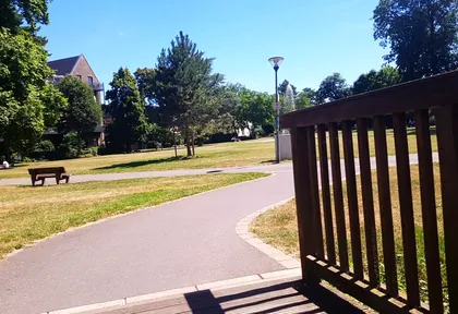 Streckenfoto der Route Euskirchen Süd, Burgen und Bäche