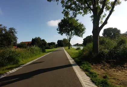Routefoto bij kilometer 24,2