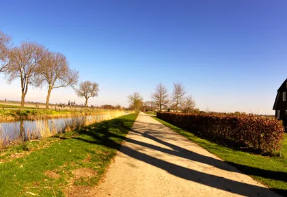 Routefoto bij kilometer 2