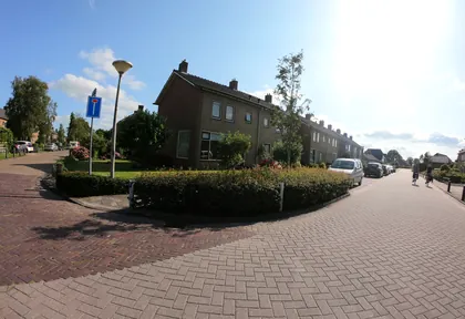Routefoto bij kilometer 0,2