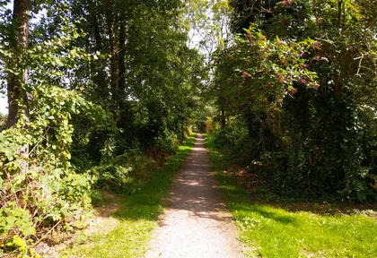 Routefoto bij kilometer 33,8