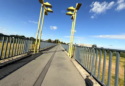 Route photo at kilometre 0.4